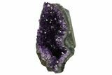 Dark Purple Amethyst Crystal Cluster - Artigas, Uruguay #152158-3